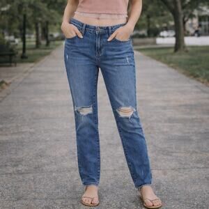 Driftwood SZ 26 Gizelle Women's Distressed Denim Jeans